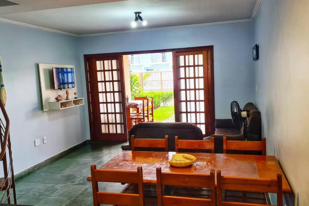 100Mts Da Praia Com Churrasqueira, Piscina E Wi-Fi Caraguatatuba Luaran gambar