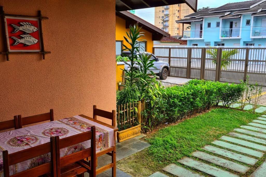 100Mts Da Praia Com Churrasqueira, Piscina E Wi-Fi Caraguatatuba Luaran gambar